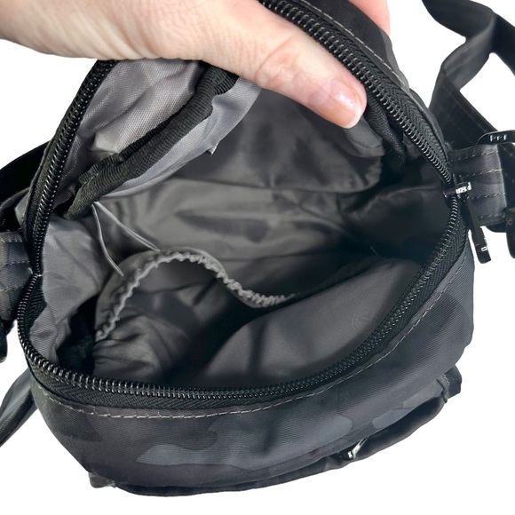 lug Handbags - Lug Can Can gray & black camo convertible crossbody belt bag. EUC